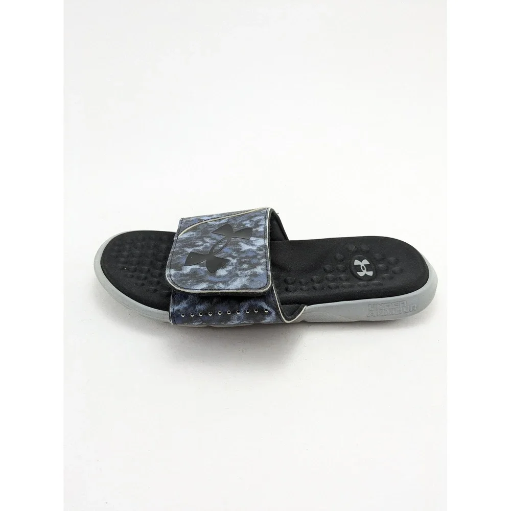 Mens‎ Under Armour Ignite Pro Graphic Comfort Foot Bed Slides Sandals Size 8